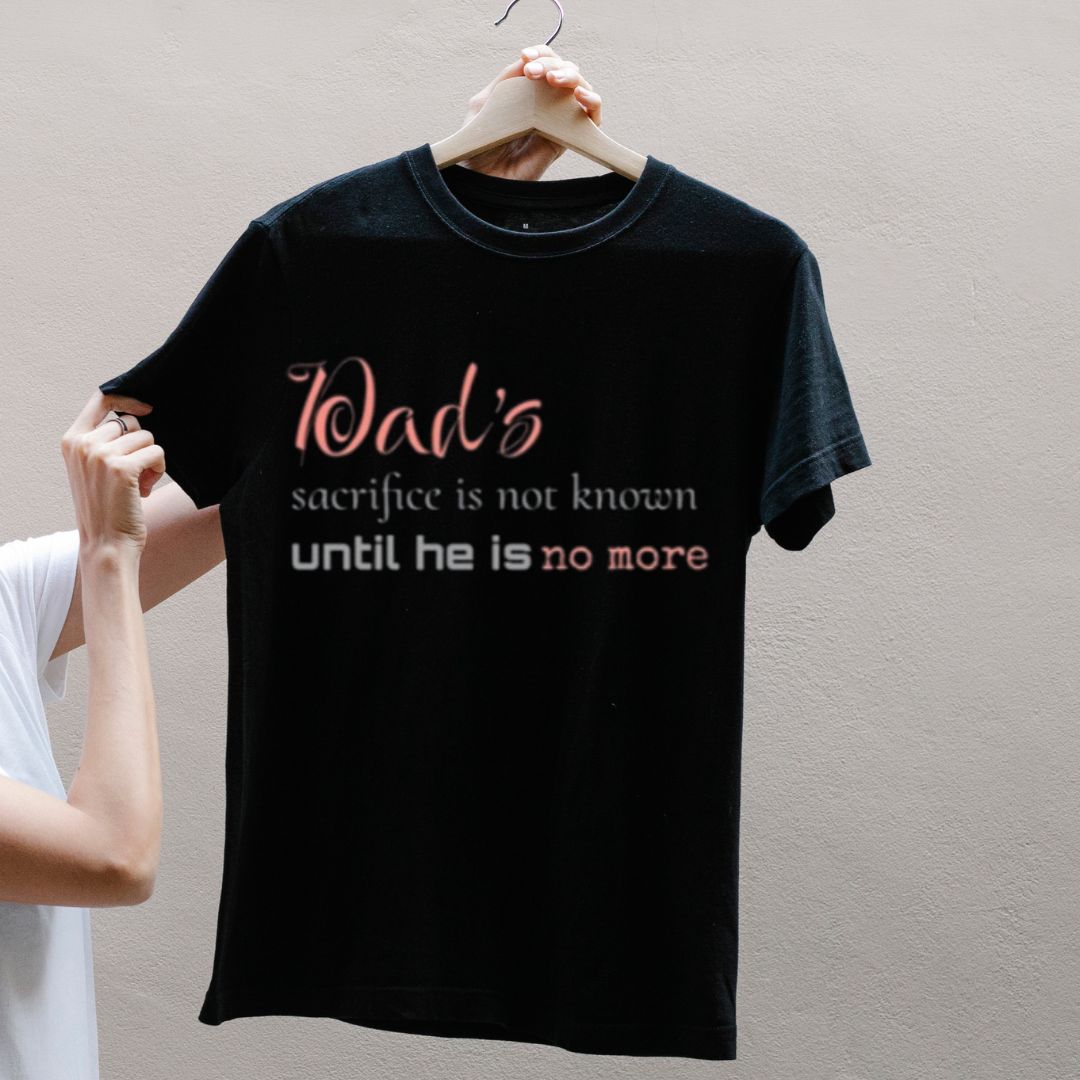 Unisex premium dad's tee
