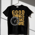 Unisex premium time tee