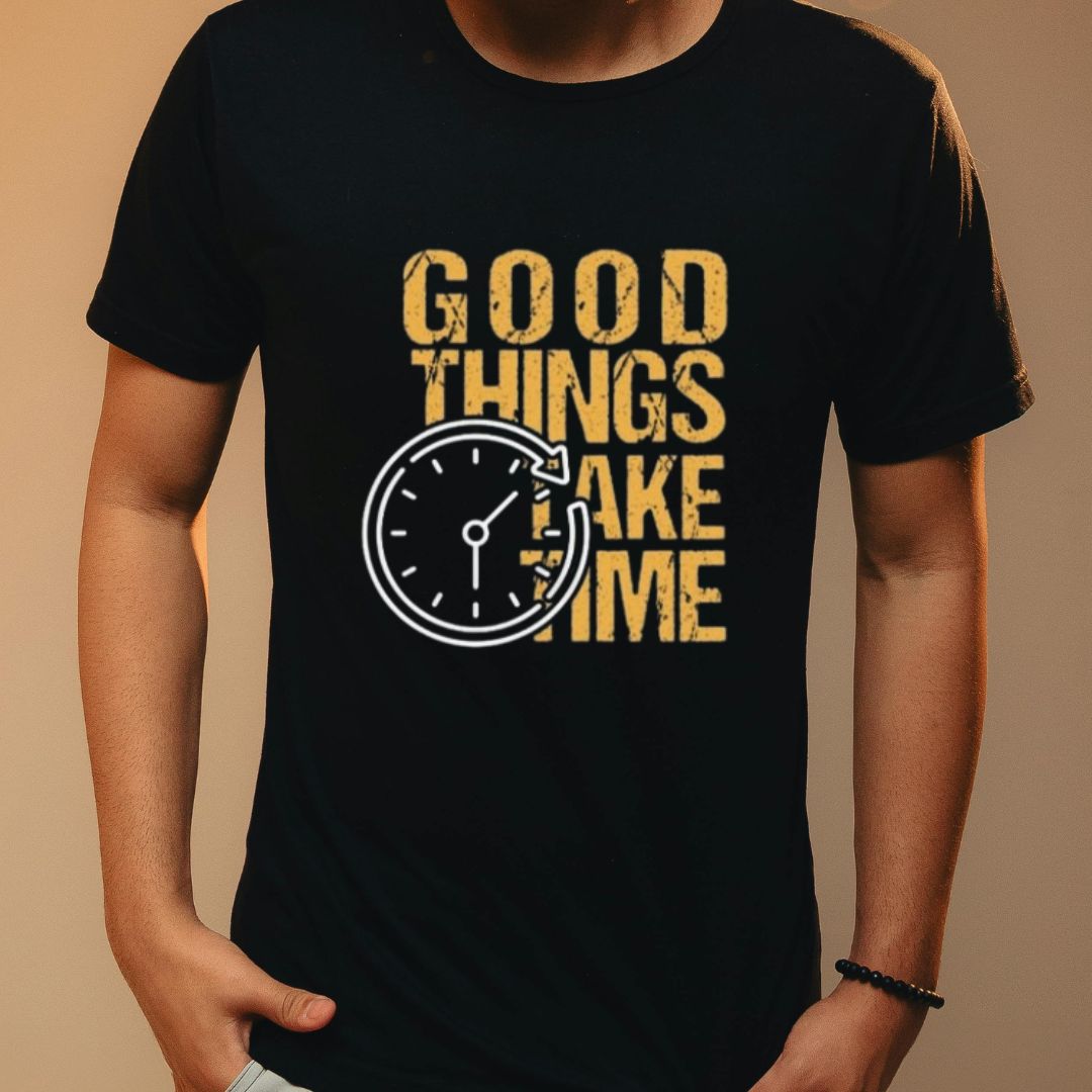 Unisex premium time tee